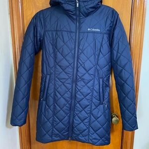 NWT Women’s Columbia Blue Quilted Copper Crest XS